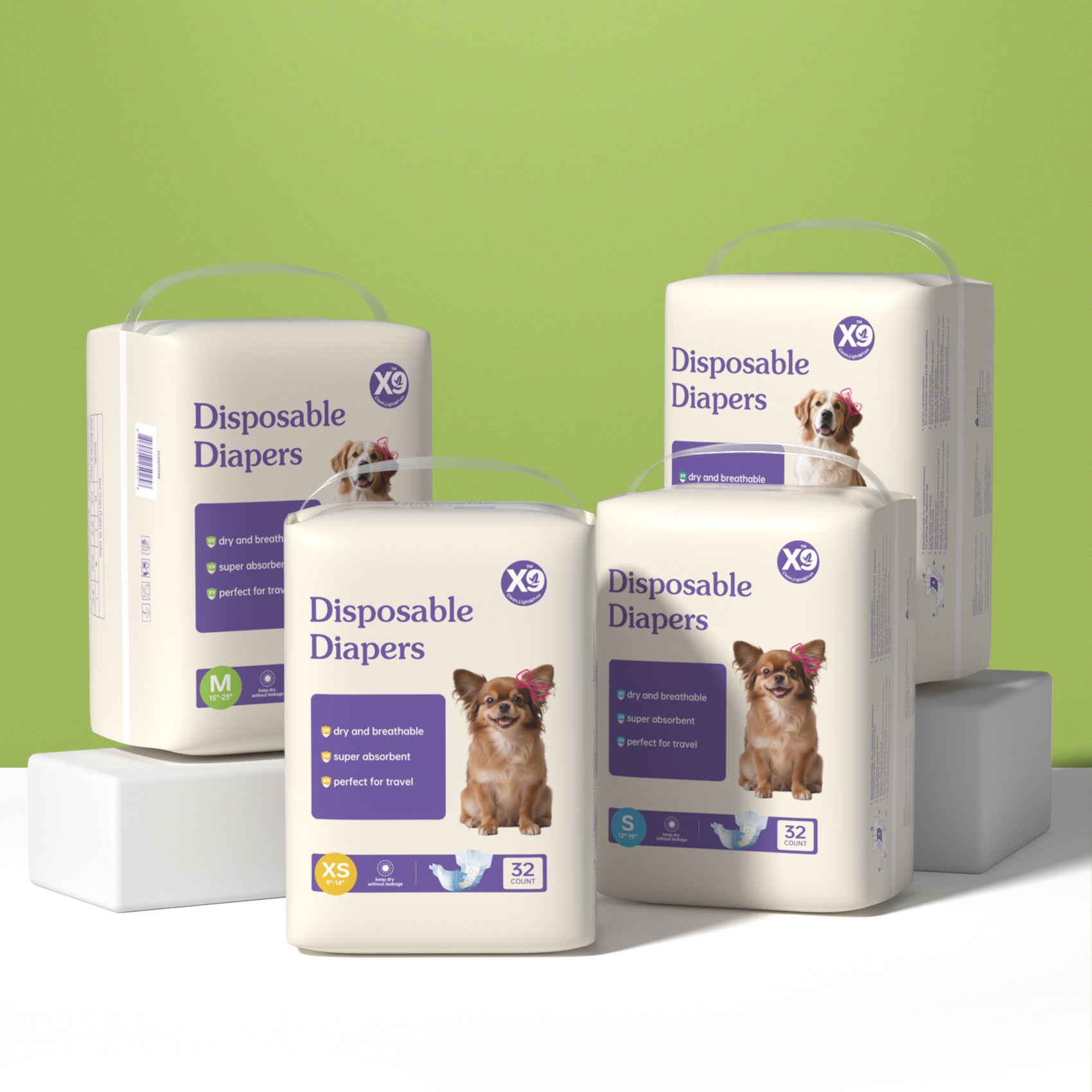 Disposable diapers  (Female)